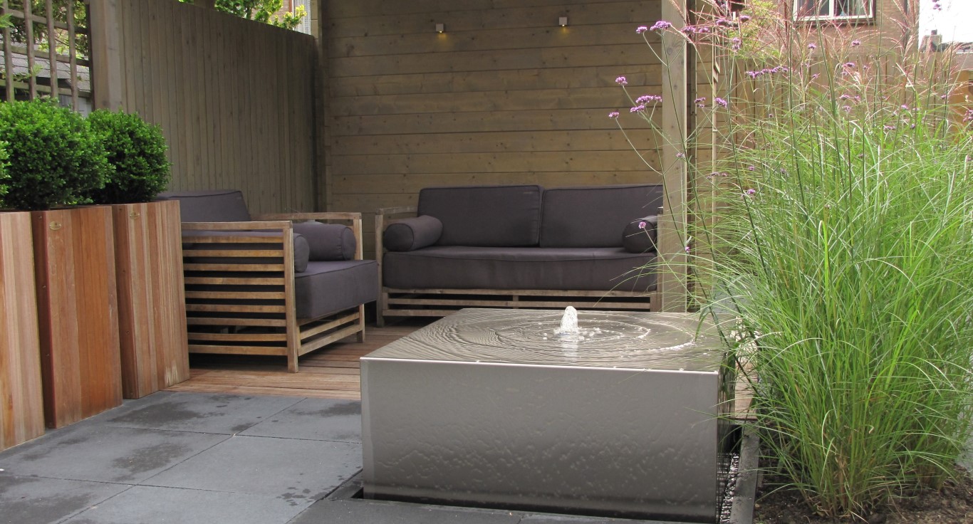 Lounge tuinen rivius Lounge groen ontwerp