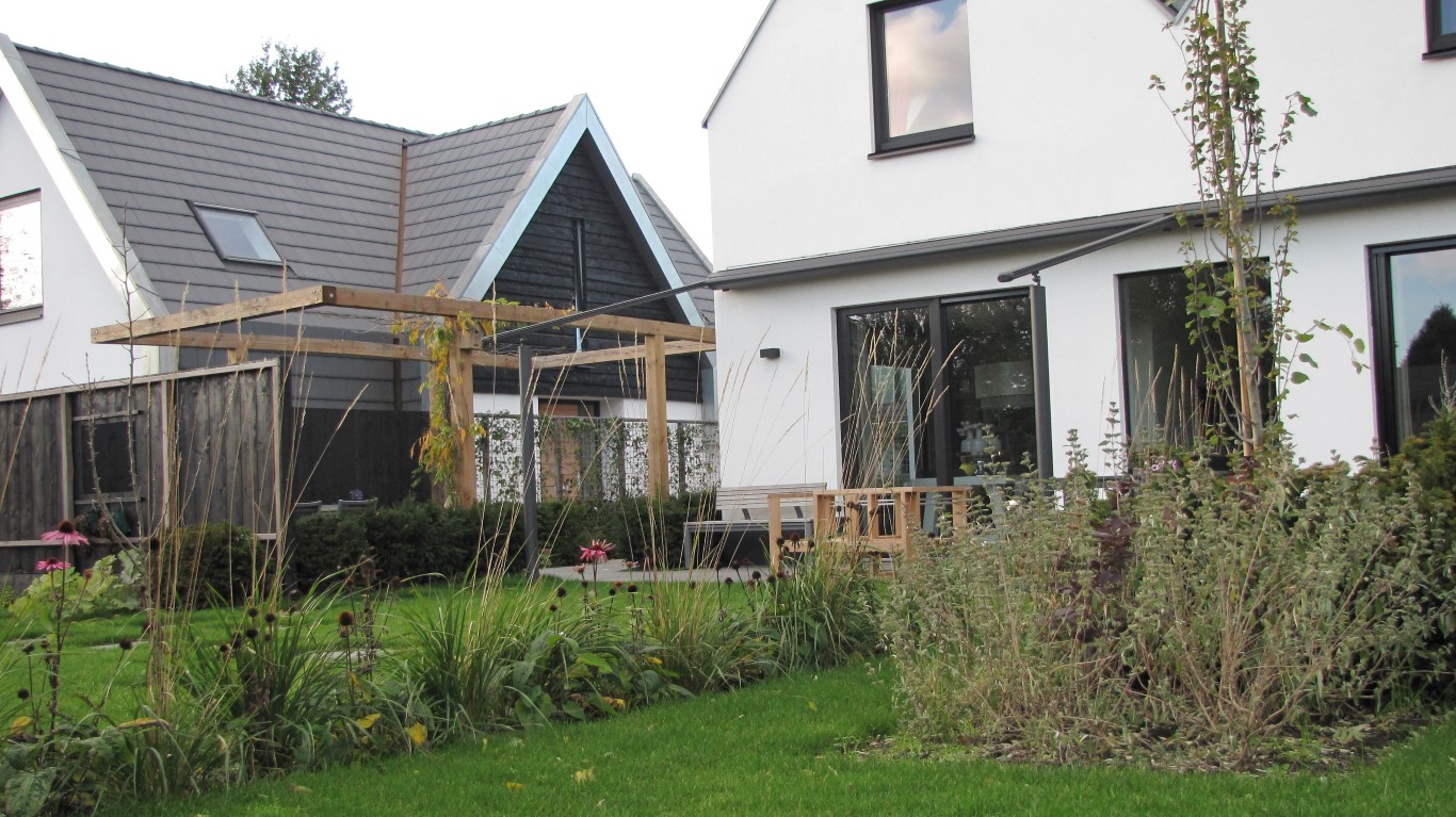 Lounge tuinen rivius Lounge groen ontwerp