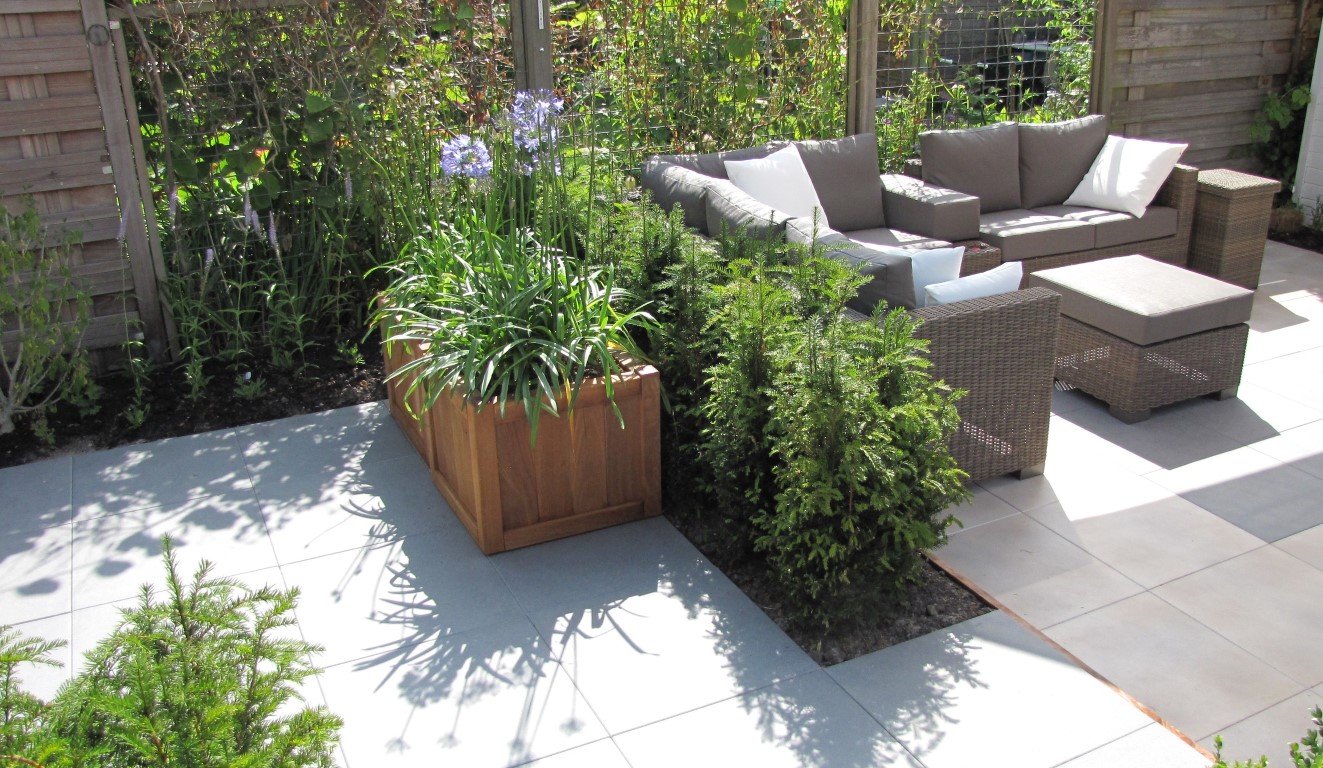 Lounge tuinen rivius Lounge groen ontwerp
